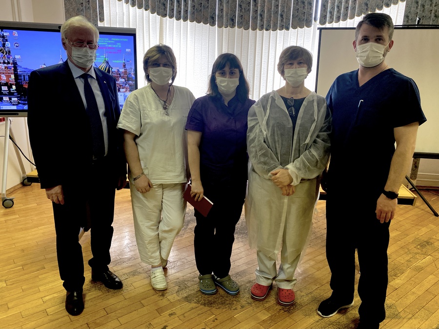 В больнице на Соколинке прошел мастер-класс «Современная ингаляционная анестезия»