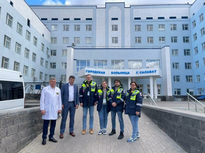 экспертная бригада врачей оказывала консультативную помощь в Республике Башкортостан