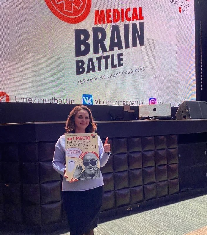 Анаит Хачатрян стала победителем медицинского квиза Medical Brain Battle
