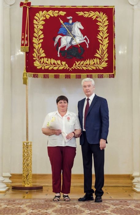 Светлана Потекаева награждена Медалью Луки Крымского