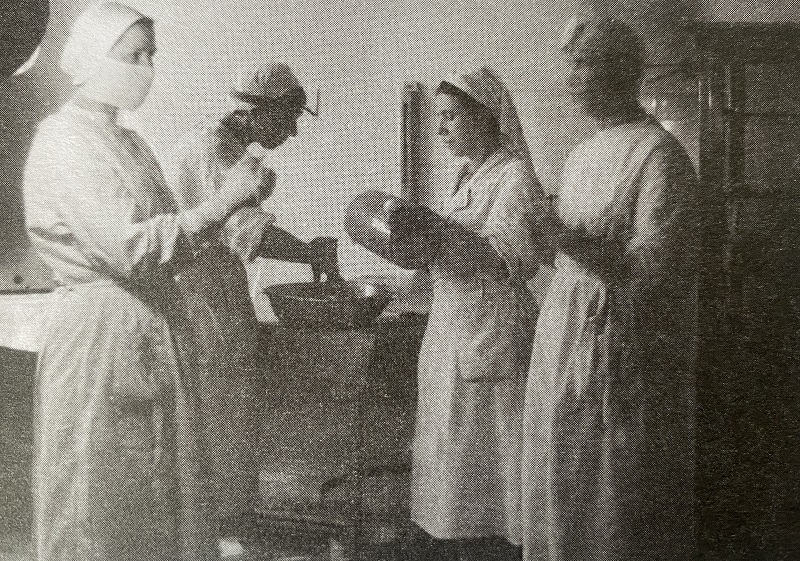 Больница на Соколинке в период ВОВ