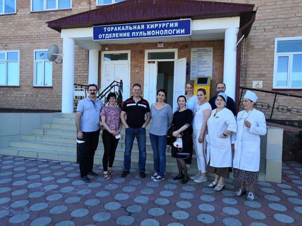 Врач инфекционной клинической больницы №2 Светлана Владимировна Пукова вернулась из Ингушетии