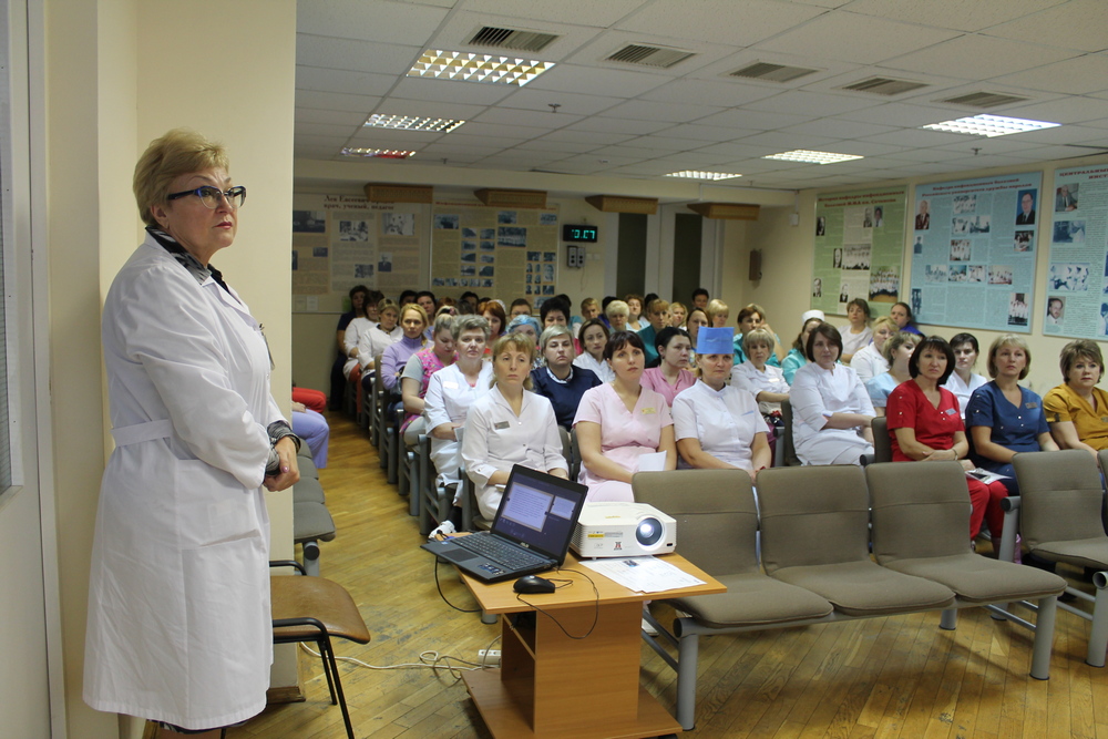 В ИКБ № 2 среди медсестер прошло занятие посвященное Международному дню инвалидов